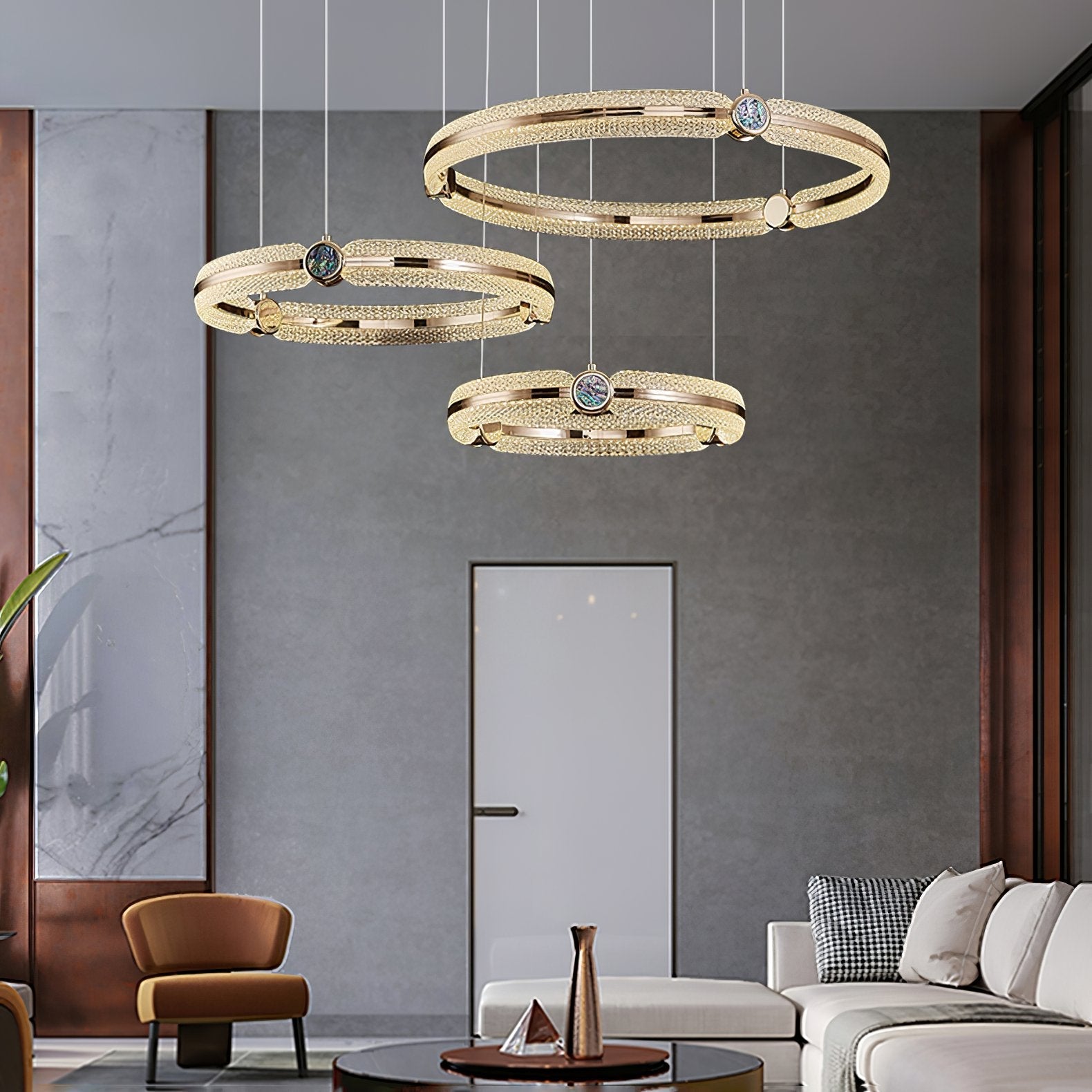 Lumoelle Halo Chandelier