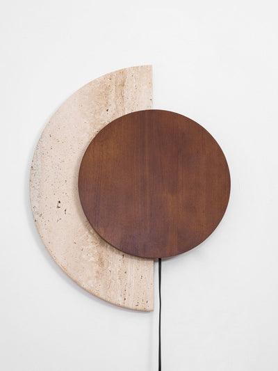 Crescent Halo Plug-in Wall Sconce