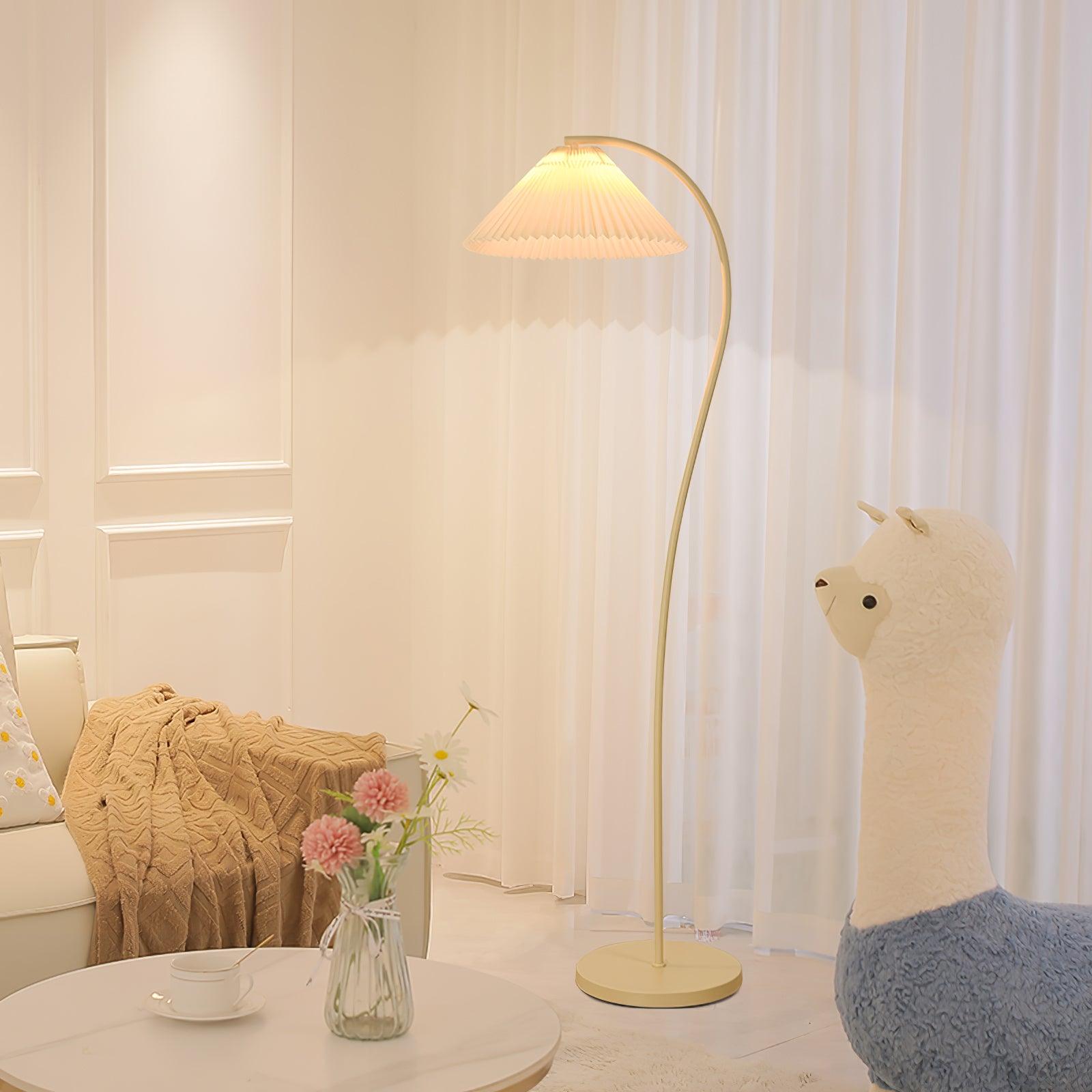 Fyrel Minimalist Fabric Floor Lamp