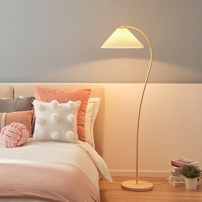 Fyrel Minimalist Fabric Floor Lamp