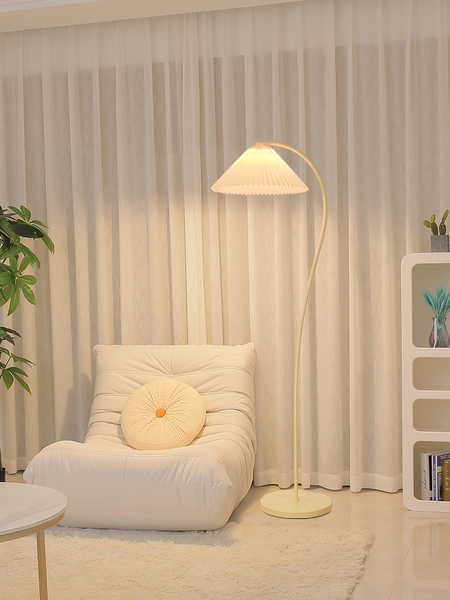 Fyrel Minimalist Fabric Floor Lamp