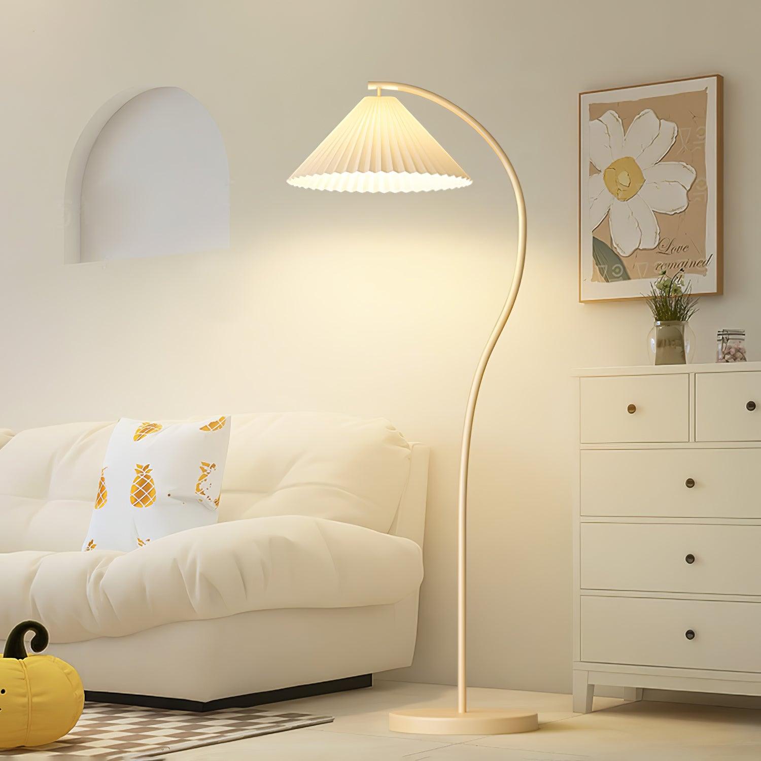 Fyrel Minimalist Fabric Floor Lamp