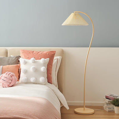 Fyrel Minimalist Fabric Floor Lamp