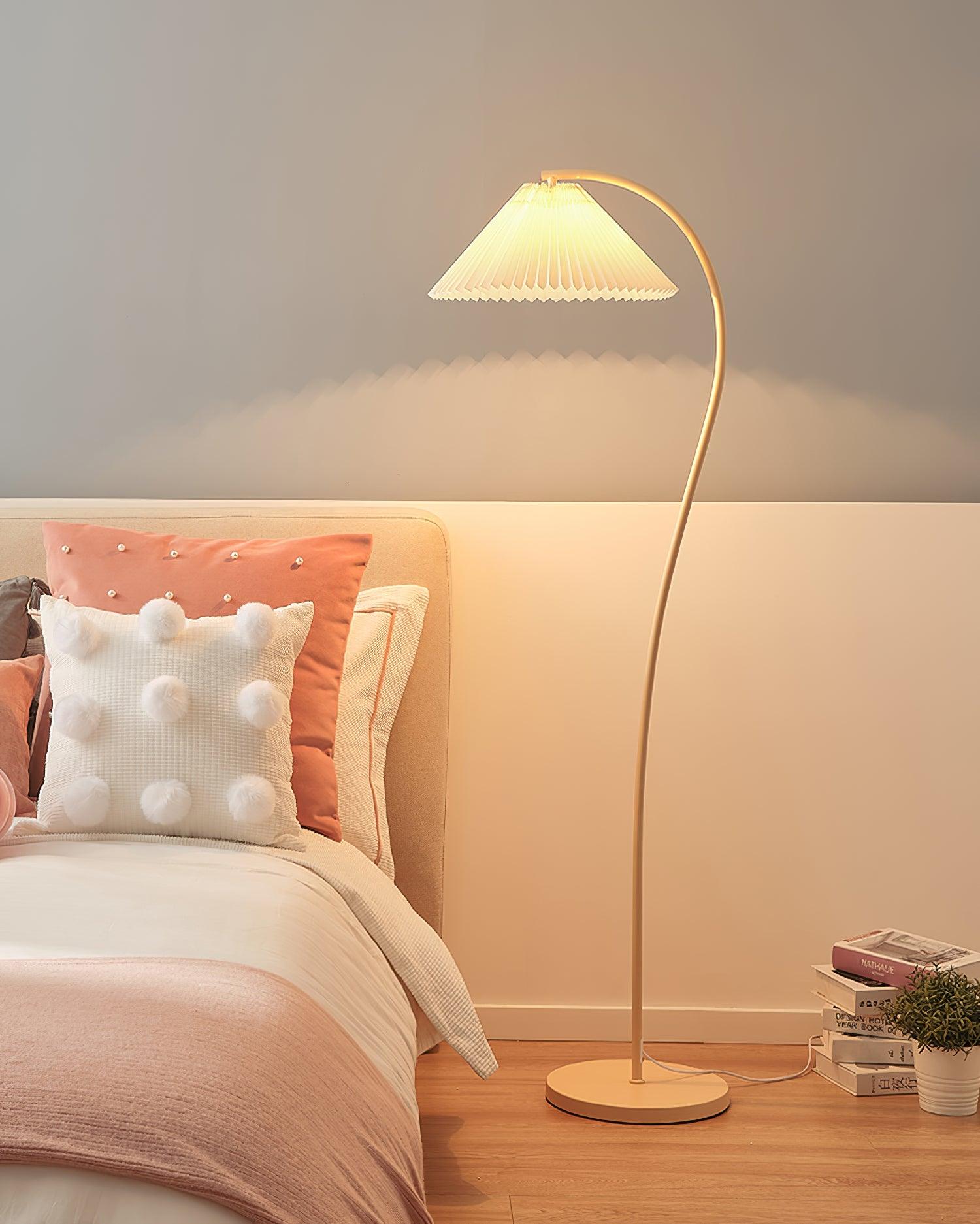 Fyrel Minimalist Fabric Floor Lamp