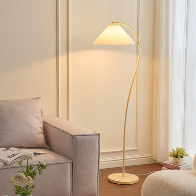 Fyrel Minimalist Fabric Floor Lamp
