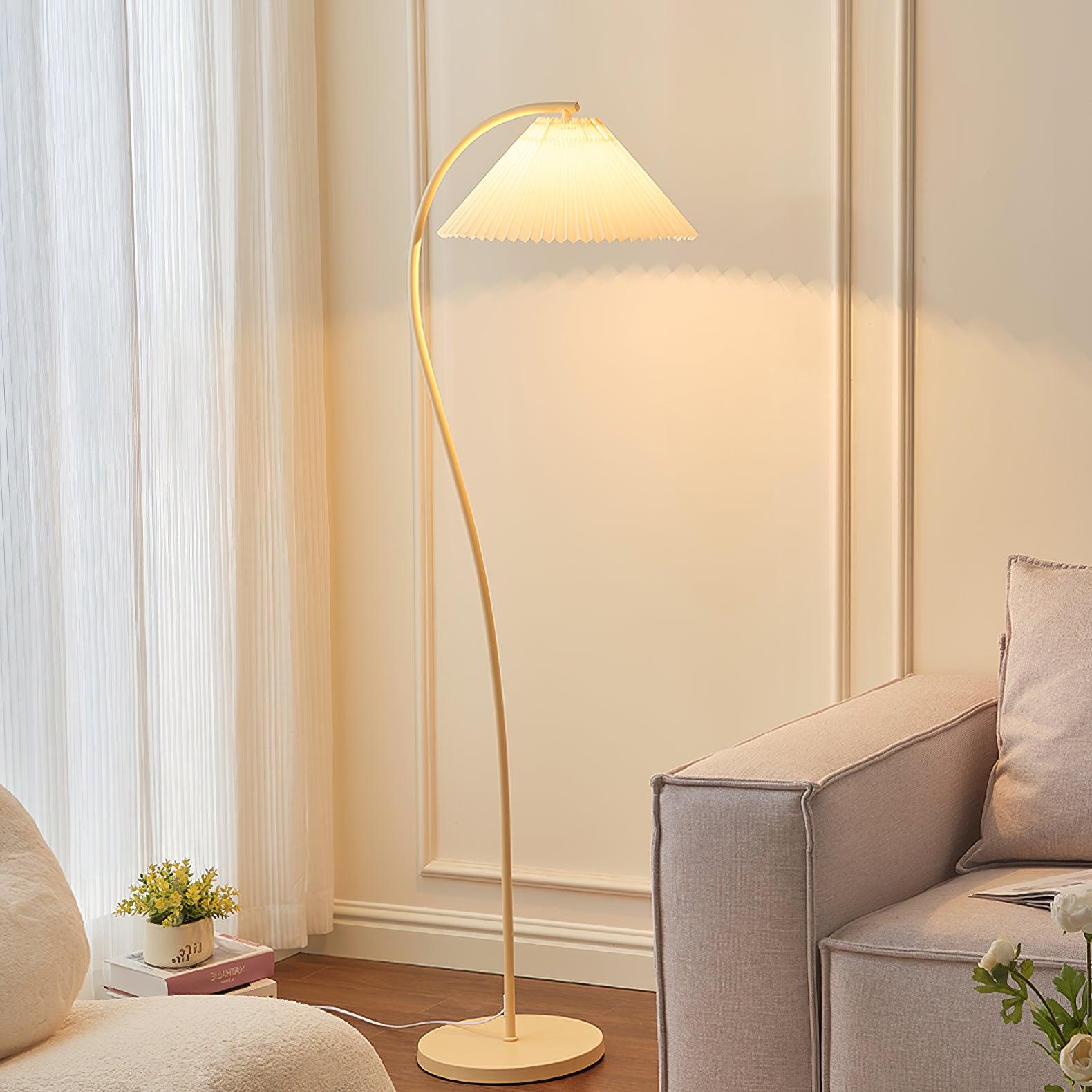 Fyrel Minimalist Fabric Floor Lamp