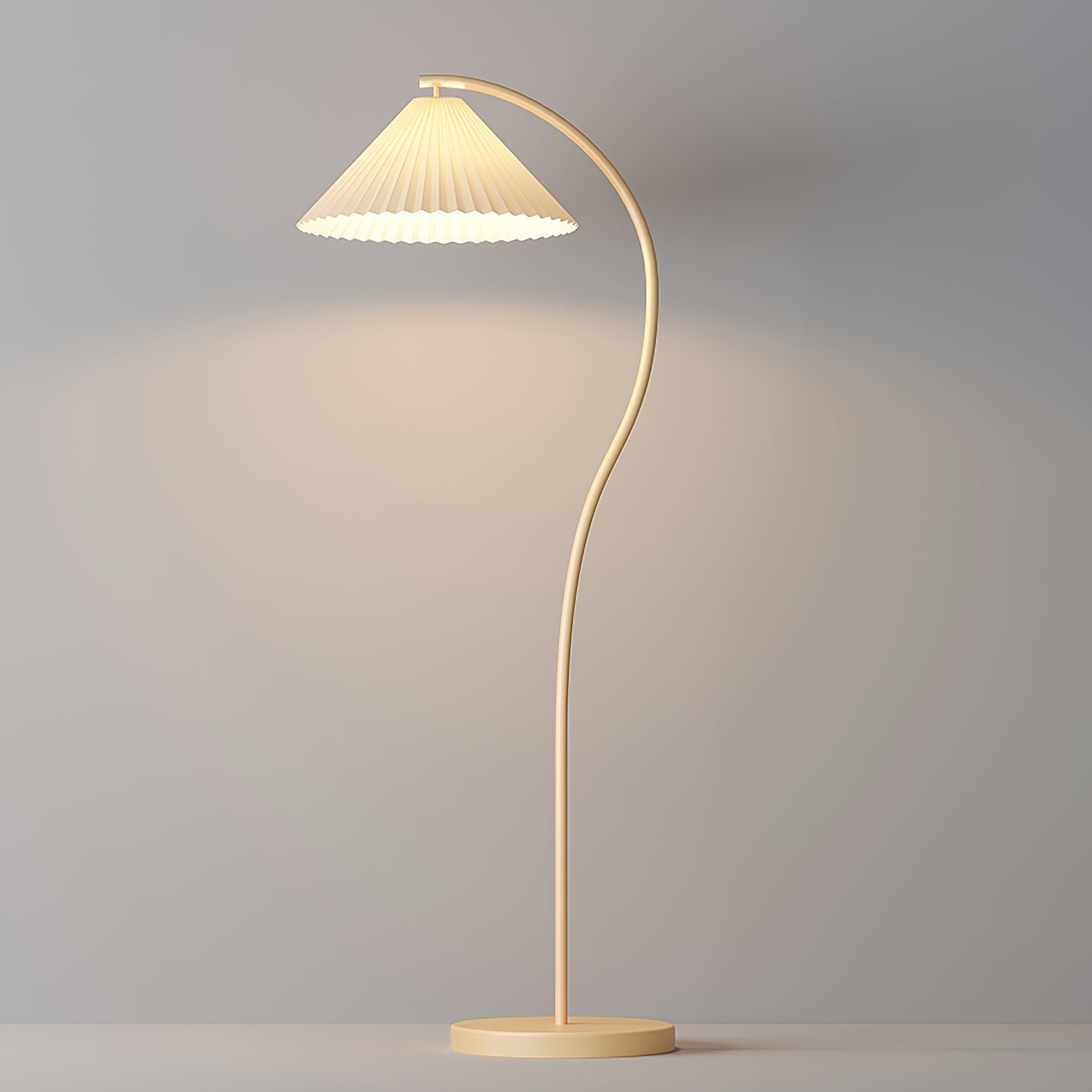 Fyrel Minimalist Fabric Floor Lamp