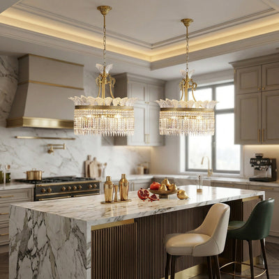 Aurevale Brass Chandelier