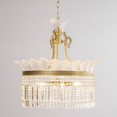 Aurevale Brass Chandelier