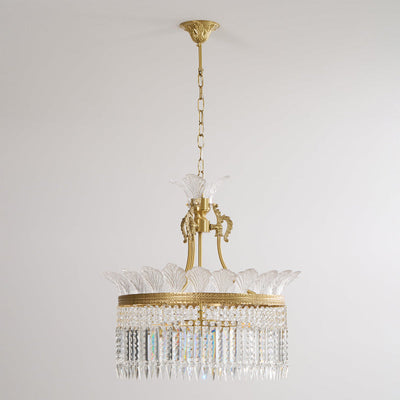 Aurevale Brass Chandelier