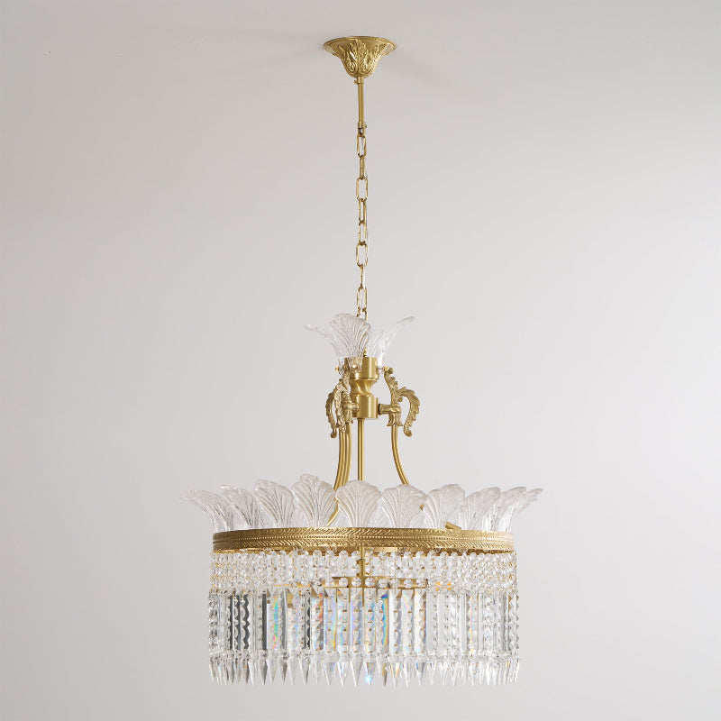 Aurevale Brass Chandelier