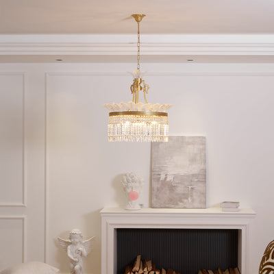 Aurevale Brass Chandelier