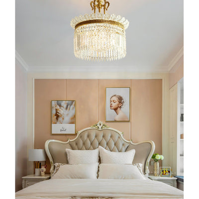 Aurevale Brass Chandelier