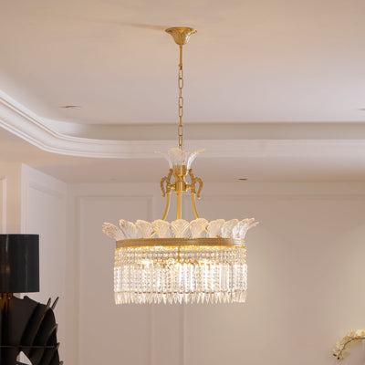 Aurevale Brass Chandelier