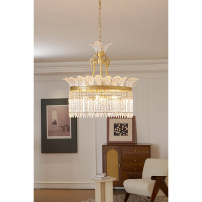 Aurevale Brass Chandelier