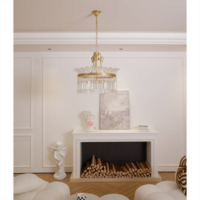 Aurevale Brass Chandelier