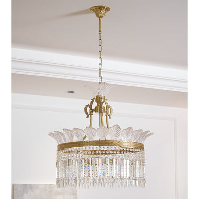 Aurevale Brass Chandelier