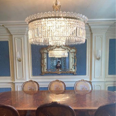 Aurevale Brass Chandelier