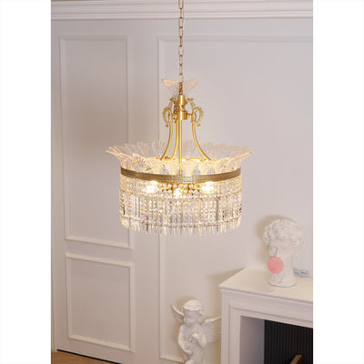 Aurevale Brass Chandelier