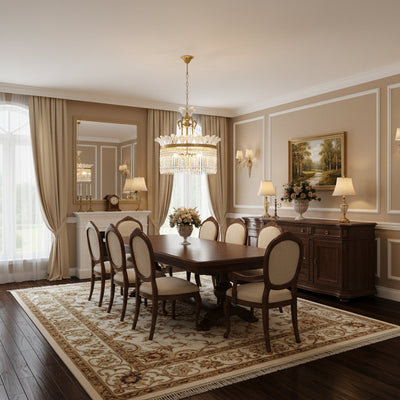 Aurevale Brass Chandelier