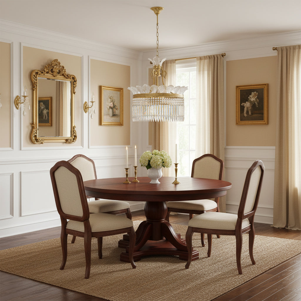Aurevale Brass Chandelier