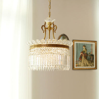 Aurevale Brass Chandelier