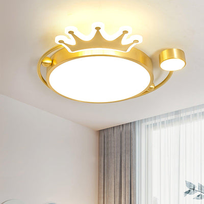 Aloror Classic Art Crown Ceiling Light