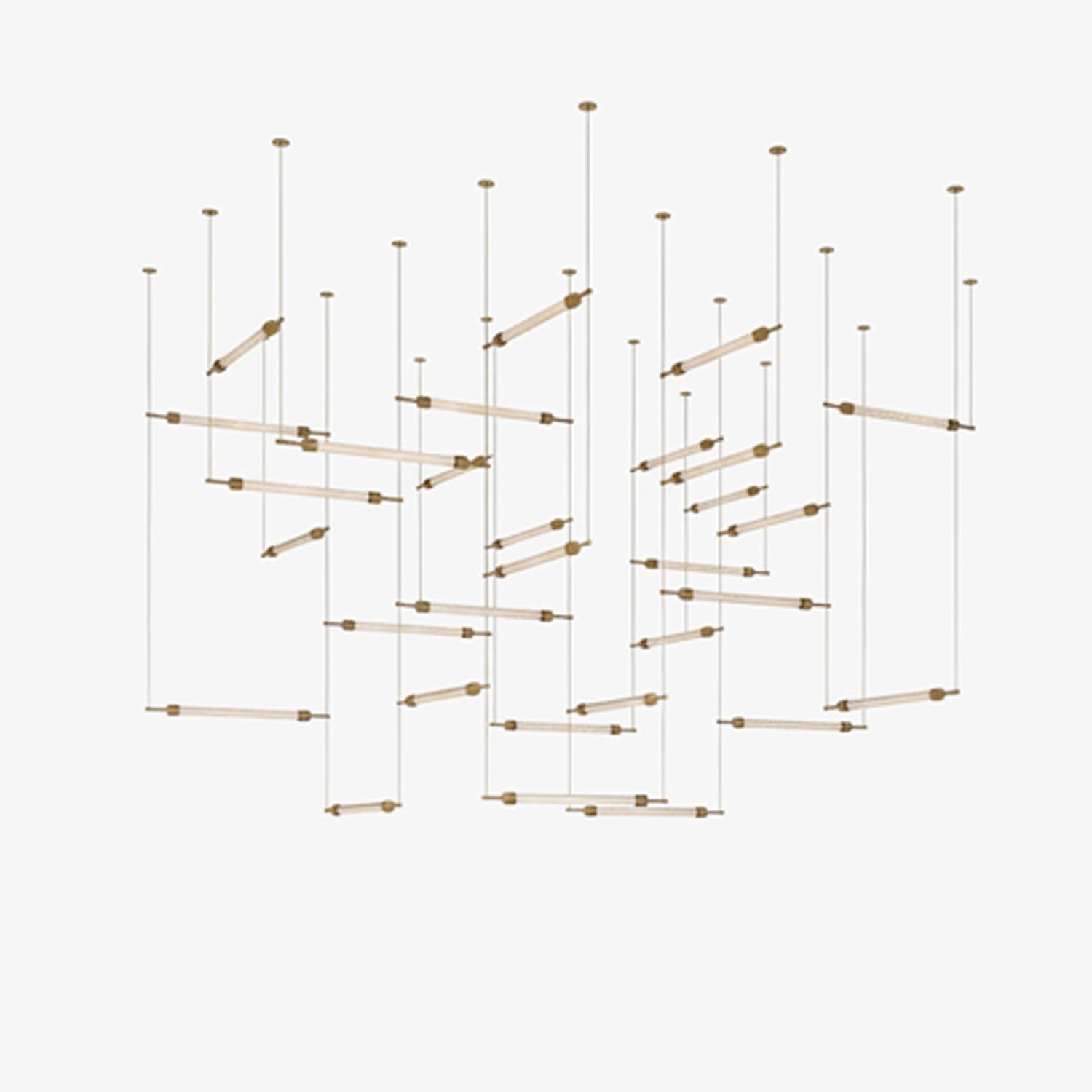 CrystalGrid Architectural Matrix Customize Chandelier