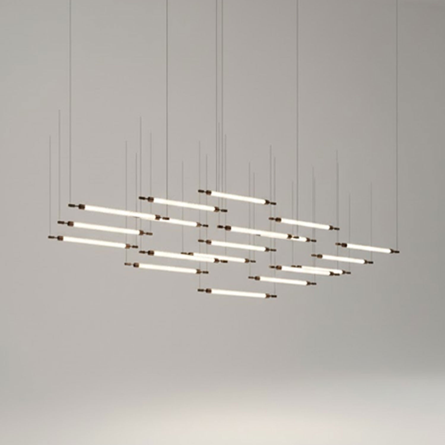 CrystalGrid Architectural Matrix Customize Chandelier