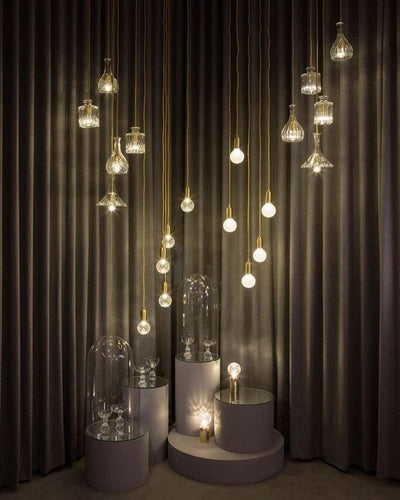 Selanielle Crystal Bulb Pendant Lamp