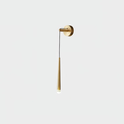 Dava Modern Minimalist Conical Crystal Wall Lamp