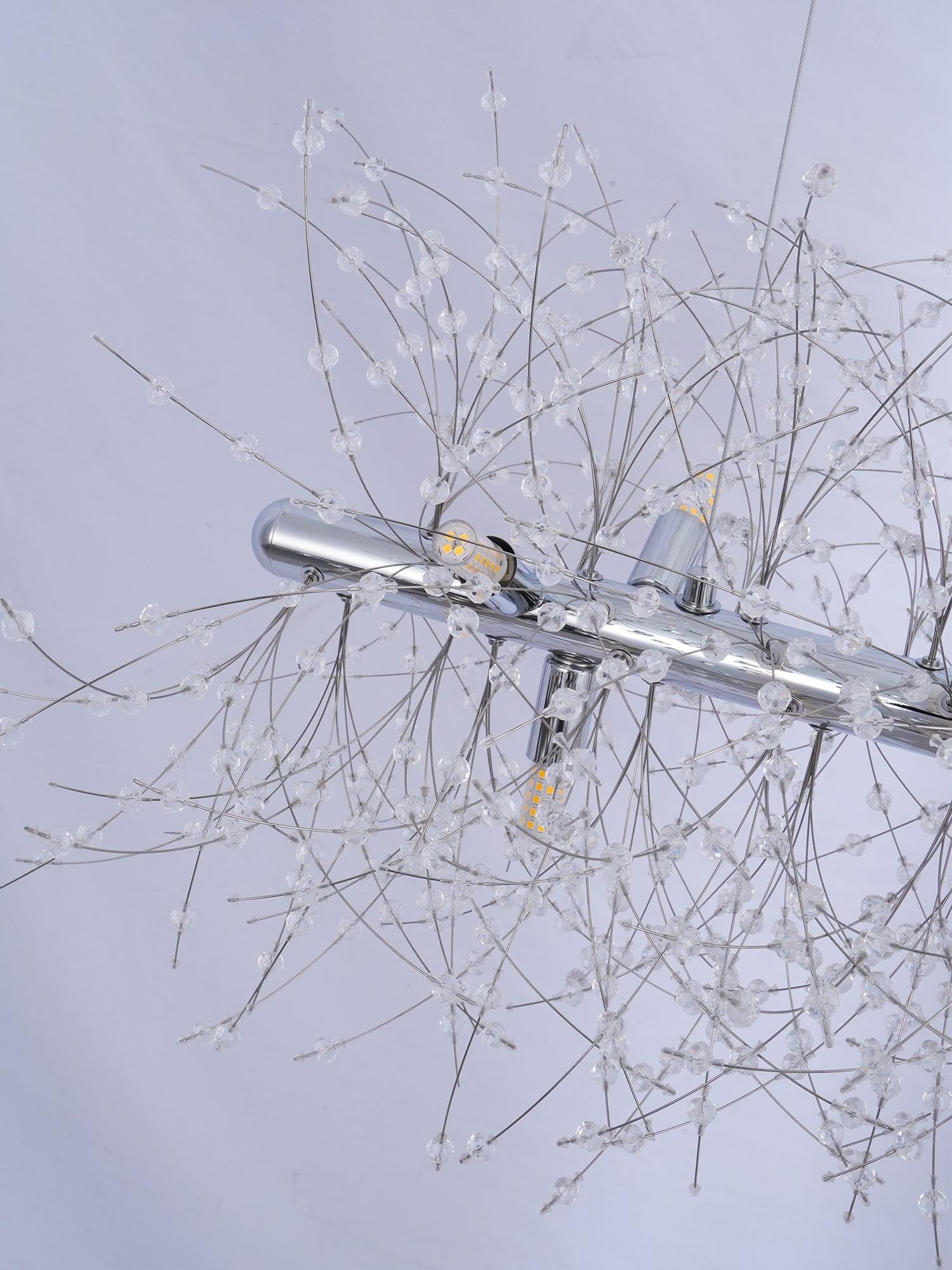 Haze Chandelier Crystal Dandelion with Crystals