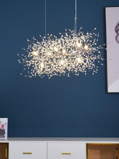 Haze Chandelier Crystal Dandelion with Crystals