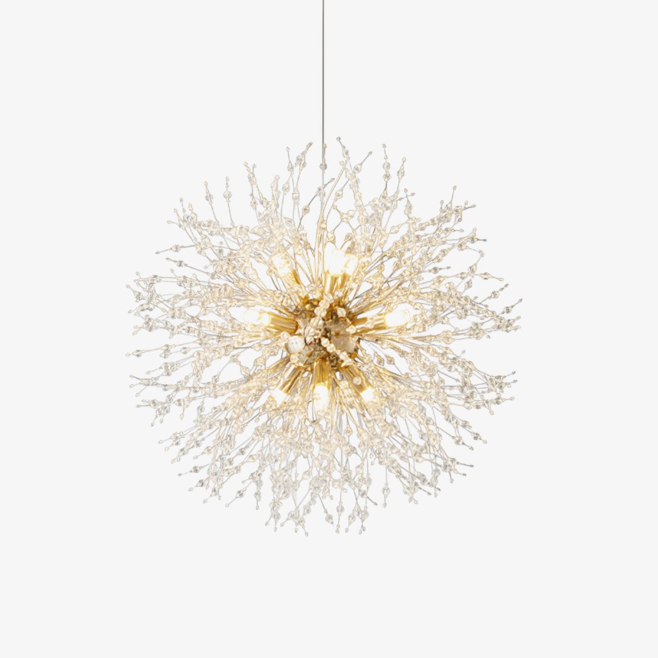 Haze Chandelier Crystal Dandelion with Crystals