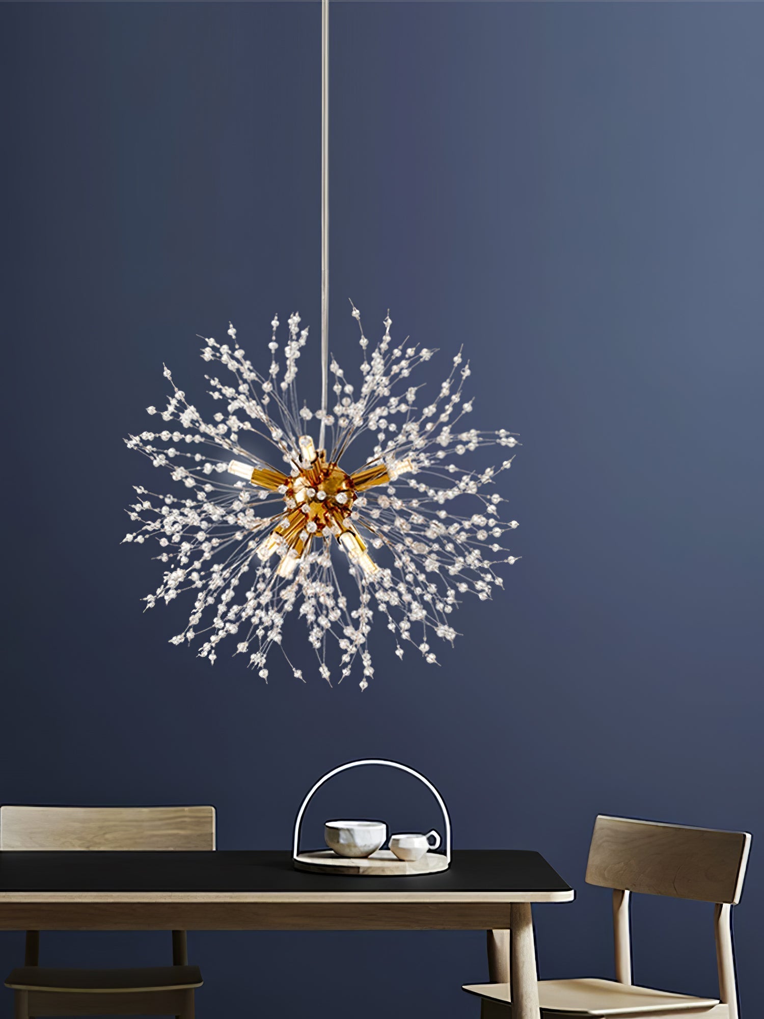 Haze Chandelier Crystal Dandelion with Crystals