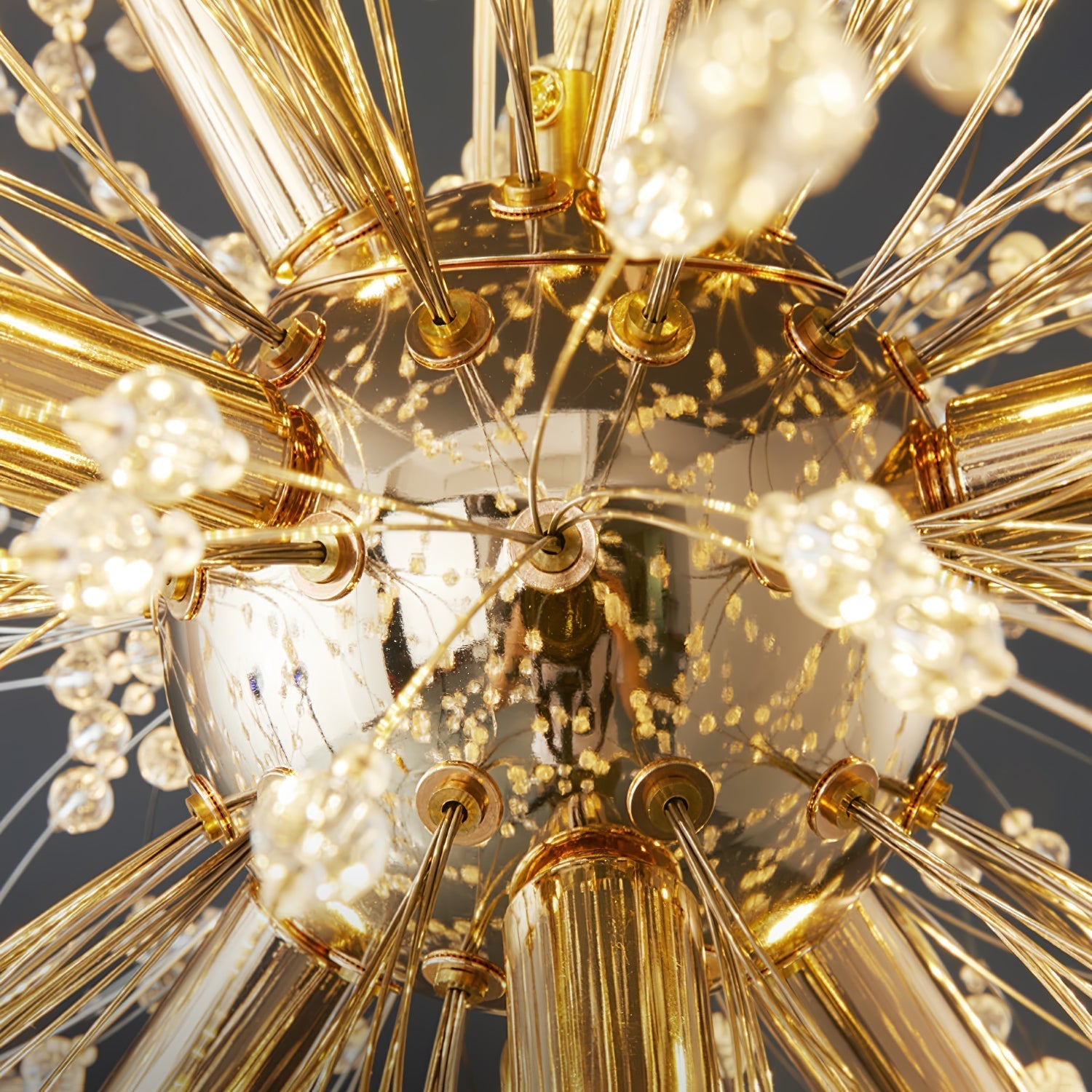 Haze Chandelier Crystal Dandelion with Crystals