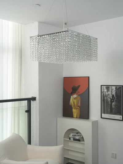 Vantess Crystal Frame Chandelier