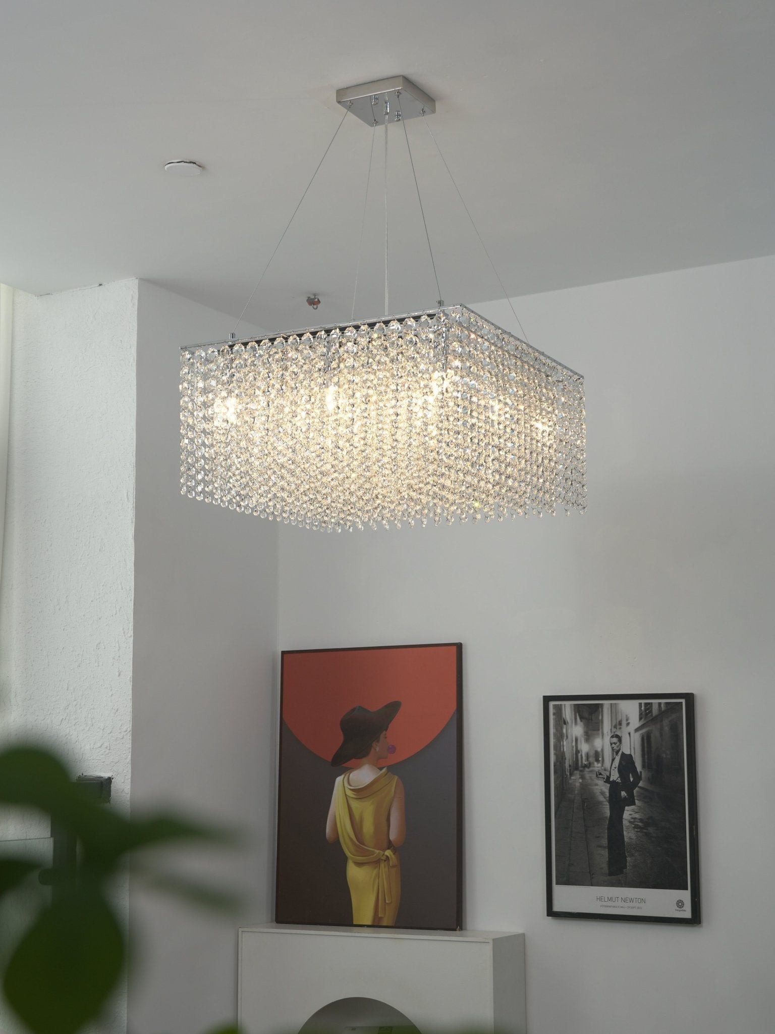 Vantess Crystal Frame Chandelier