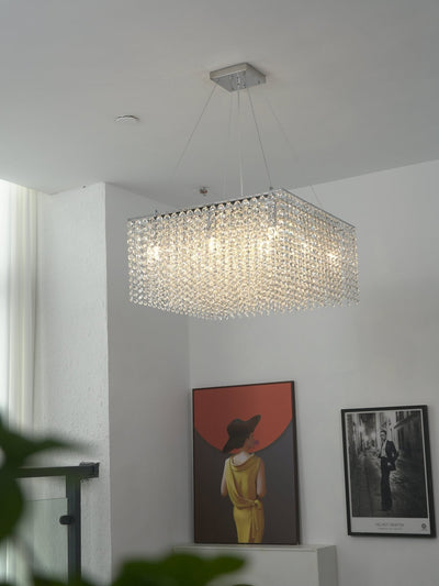 Vantess Crystal Frame Chandelier