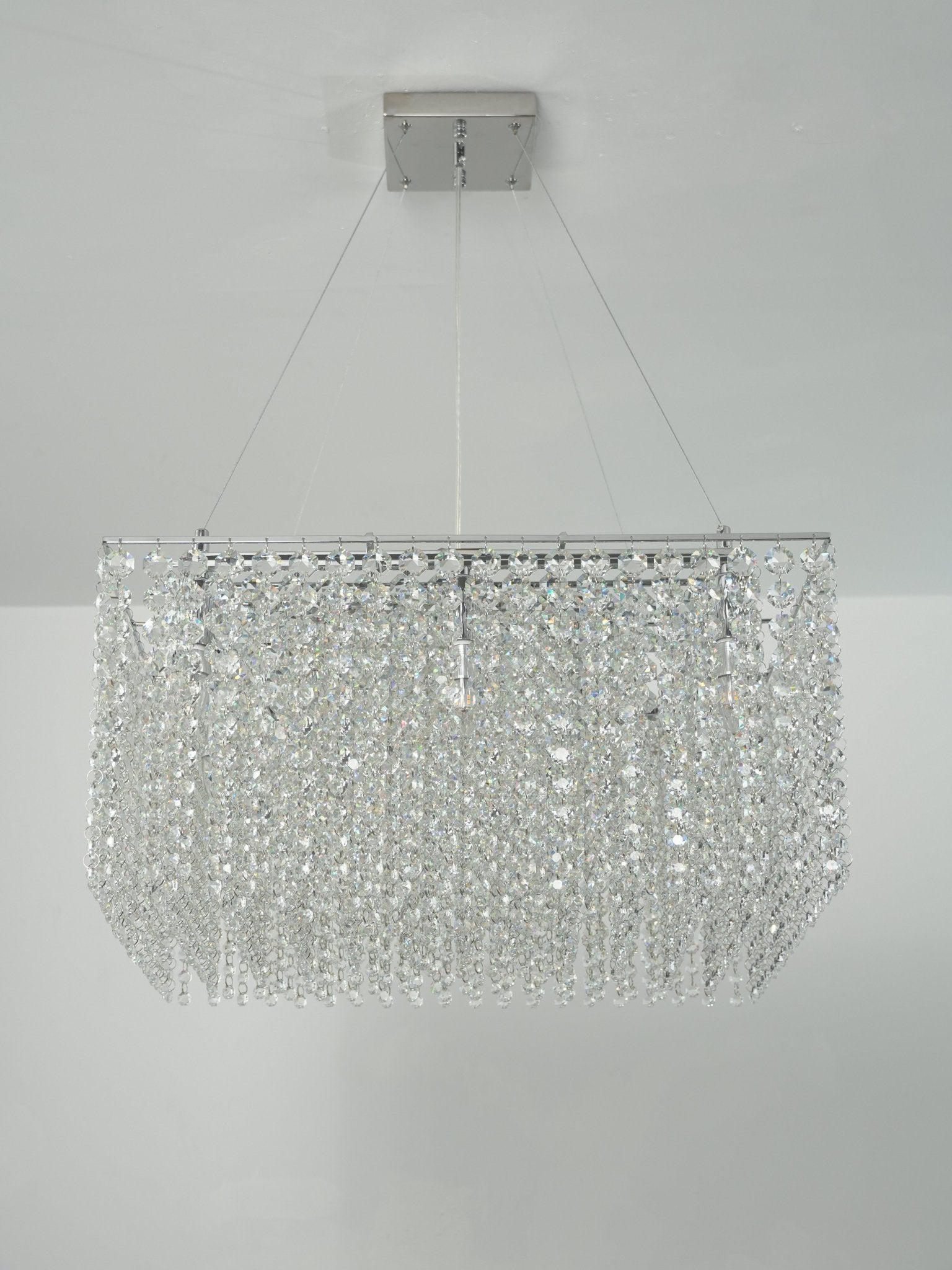 Vantess Crystal Frame Chandelier