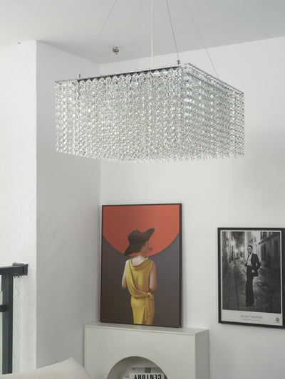Vantess Crystal Frame Chandelier