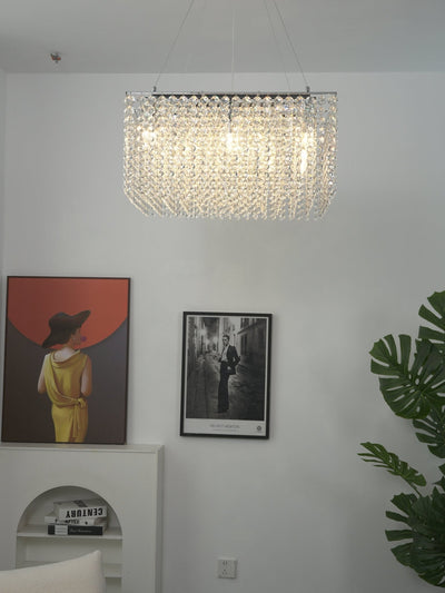 Vantess Crystal Frame Chandelier