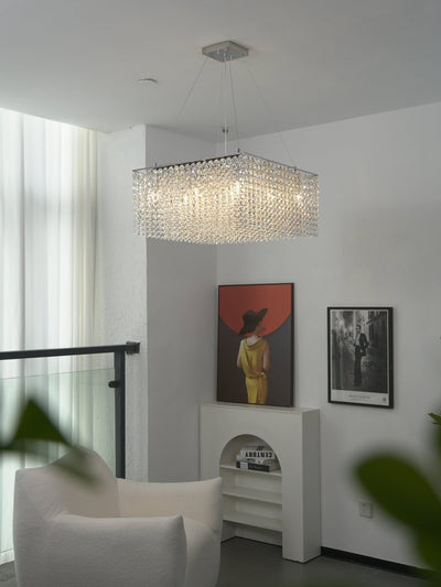 Vantess Crystal Frame Chandelier