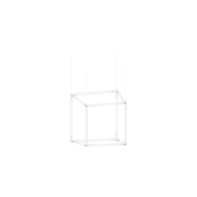 CrystalGrid Architectural Matrix Customize Chandelier