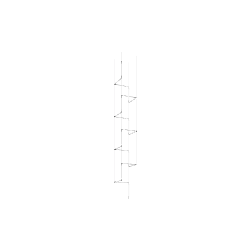 CrystalGrid Architectural Matrix Customize Chandelier