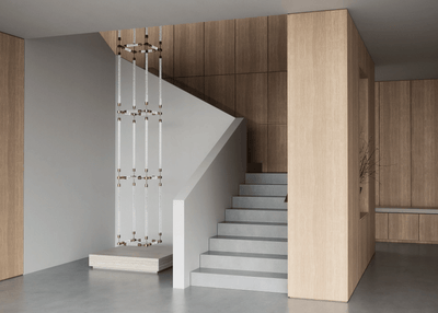 CrystalGrid Architectural Matrix Customize Chandelier