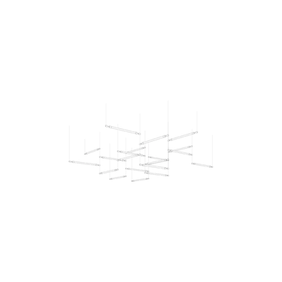 CrystalGrid Architectural Matrix Customize Chandelier