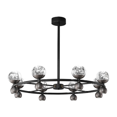 Lumiryn Orbital Glass Globe Chandelier