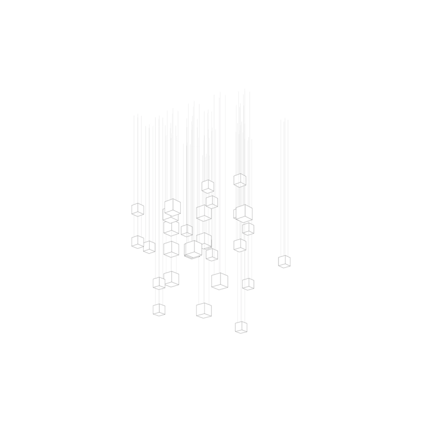 PixelMatrix Crystal  Customize Chandelier