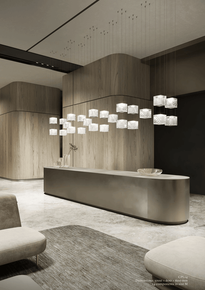 PixelMatrix Crystal  Customize Chandelier